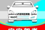 pokercraft游戏在哪里（poker world）