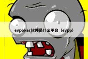 evpoker软件是什么平台（evpp）